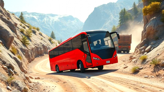 اسکرین شات 1 بازی Offroad Bus Driver: Bus Games