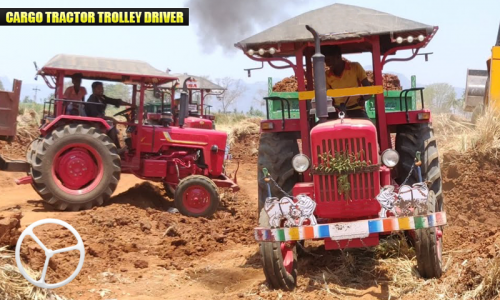 اسکرین شات بازی Indian Tractor Trolley Driver 3