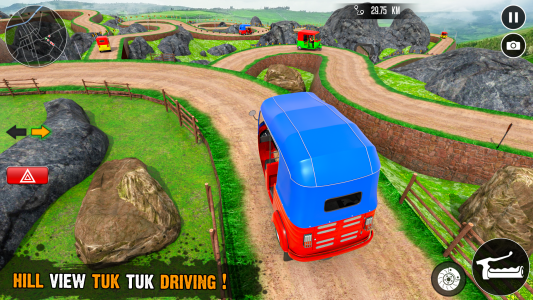 اسکرین شات 8 برنامه Tuk Tuk Auto Rickshaw Games