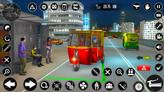 اسکرین شات برنامه Tuk Tuk Auto Rickshaw Games 4