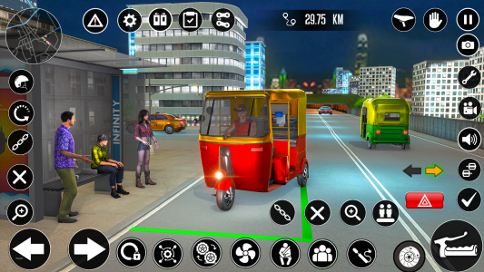 اسکرین شات 4 برنامه Tuk Tuk Auto Rickshaw Games
