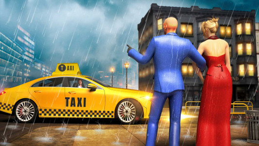 اسکرین شات برنامه Taxi Game-Taxi Simulator Games 3