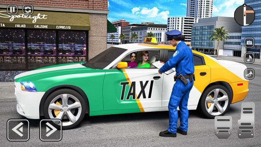 اسکرین شات برنامه Taxi Games: Taxi Driving Games 7