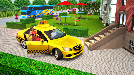 اسکرین شات برنامه Taxi Game-Taxi Simulator Games 1