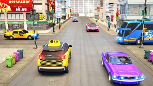 اسکرین شات برنامه Taxi Game-Taxi Simulator Games 7