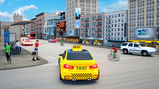 اسکرین شات برنامه Taxi Games: Taxi Driving Games 7