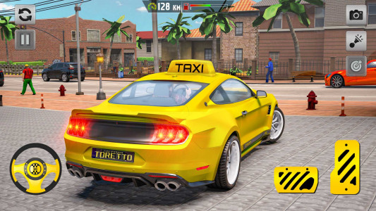 اسکرین شات برنامه Taxi Games: Taxi Driving Games 4