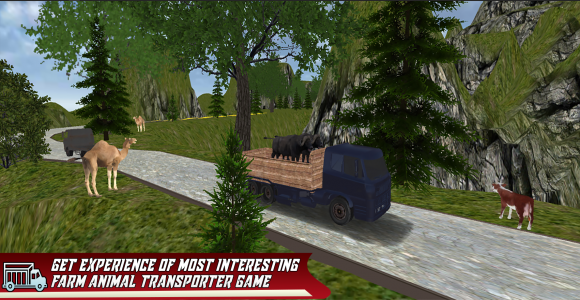 اسکرین شات بازی Jungle Farm Animal Transporter 1