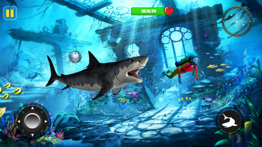 اسکرین شات بازی Angry Shark Attack: Wild Shark 4
