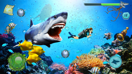 اسکرین شات بازی Angry Shark Attack: Wild Shark 3
