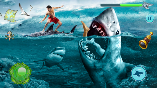 اسکرین شات بازی Angry Shark Attack: Wild Shark 1
