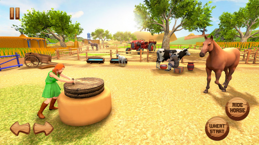 اسکرین شات بازی Real Farming Tractor Simulator 4