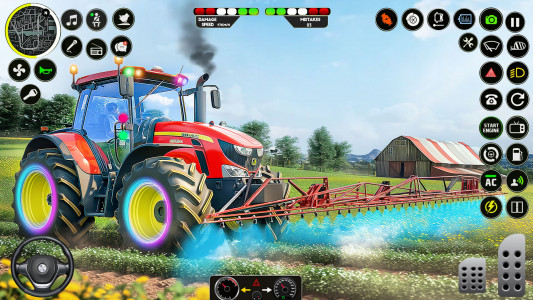 اسکرین شات بازی Real Farming Tractor Simulator 1