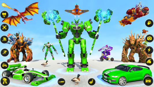 اسکرین شات بازی Dragon Robot Tree Robot Game 6