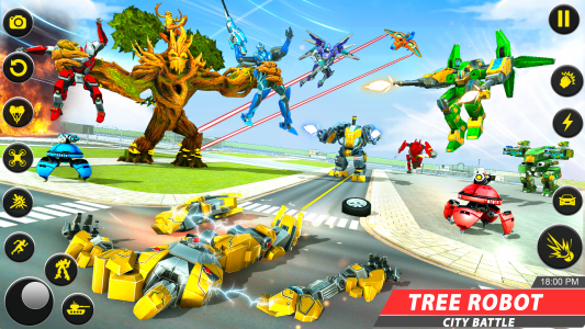 اسکرین شات بازی Dragon Robot Tree Robot Game 3