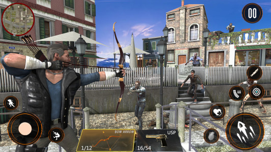 اسکرین شات 4 بازی Zombie War 3D: Zombie Games