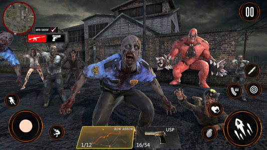 اسکرین شات 5 بازی Zombie War 3D: Zombie Games