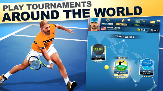 اسکرین شات بازی TOP SEED Tennis Manager 2025 1