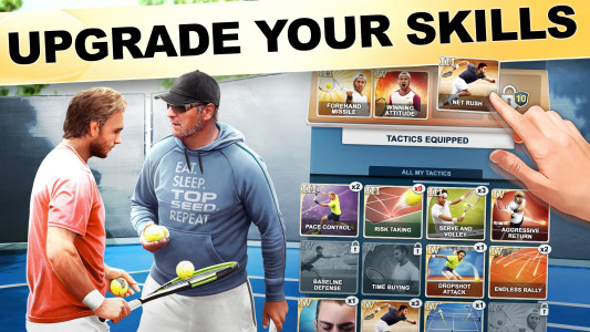 اسکرین شات بازی TOP SEED Tennis Manager 2025 2