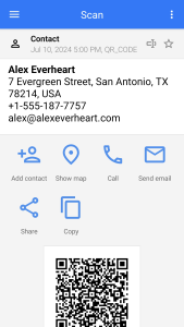 اسکرین شات 2 برنامه QR & Barcode Scanner