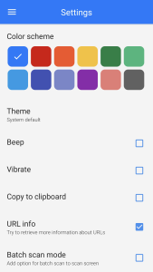 اسکرین شات 8 برنامه QR & Barcode Scanner