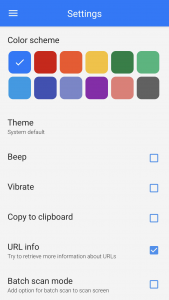 اسکرین شات برنامه QR & Barcode Scanner 8