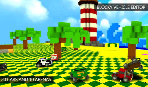 اسکرین شات بازی Blocky Demolition Derby 7