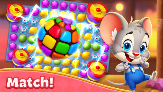 اسکرین شات بازی Candy Pop Story : Match 3 6