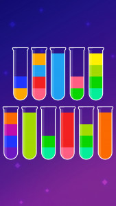 اسکرین شات 1 بازی Water Sort Club - Puzzle Game