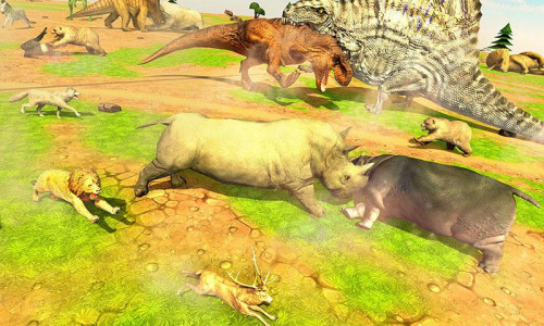 اسکرین شات بازی Wild Animals Kingdom Battle 5