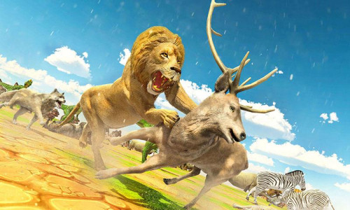 اسکرین شات بازی Wild Animals Kingdom Battle 6
