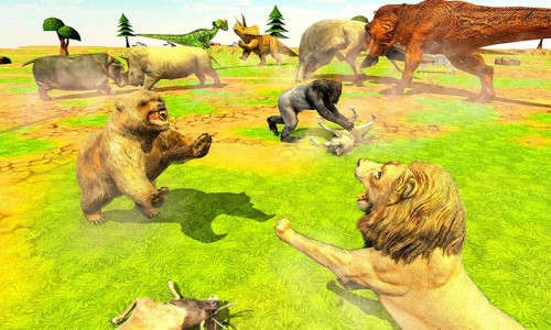 اسکرین شات بازی Wild Animals Kingdom Battle 7