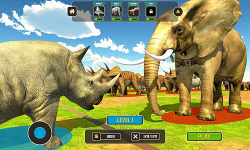 اسکرین شات بازی Wild Animals Kingdom Battle 3