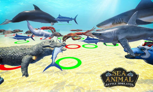 اسکرین شات بازی Sea Animal Kingdom: War Simulator 5