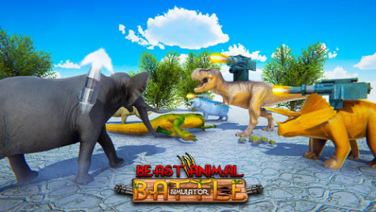 اسکرین شات بازی Beast Animals Kingdom Battle: Dinosaur Games 7