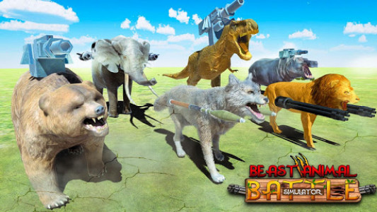 اسکرین شات بازی Beast Animals Kingdom Battle: Dinosaur Games 4