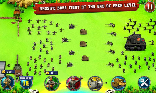 اسکرین شات بازی World War 2 Tower Defense Game 3