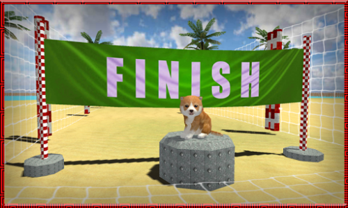 اسکرین شات بازی Cat Dog Pets Beach Stunts Sim 5