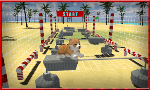 اسکرین شات بازی Cat Dog Pets Beach Stunts Sim 4