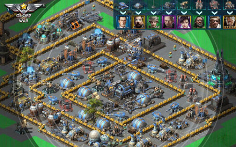 اسکرین شات بازی Glory of War - Mobile Rivals 6