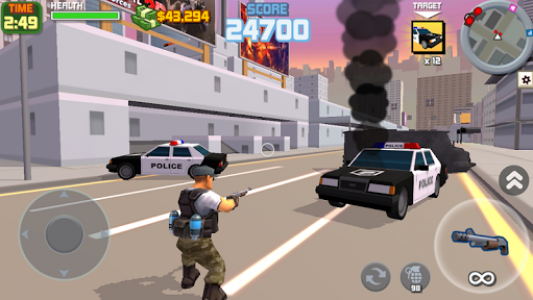 اسکرین شات بازی Gangster City: OpenWorld Crime Shooting Game- FPS 1
