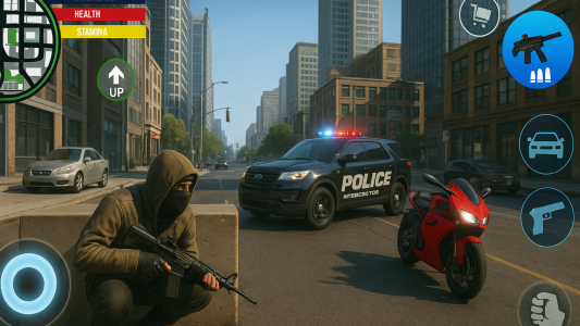 اسکرین شات 1 بازی Gangster Games Mafia Crime 3D