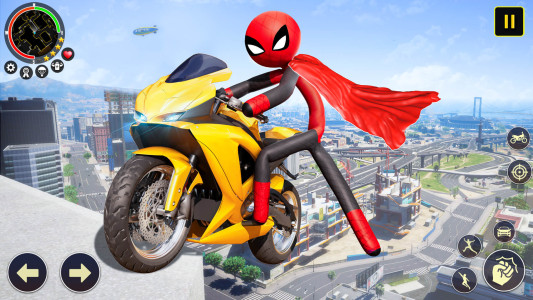 اسکرین شات 3 بازی Merge Rope Hero : Vice Town