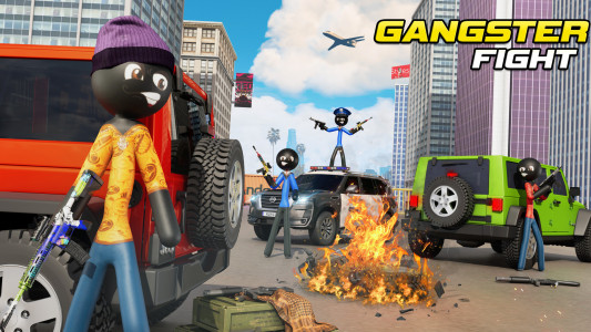 اسکرین شات 5 بازی Merge Rope Hero : Vice Town