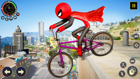 اسکرین شات 1 بازی Merge Rope Hero : Vice Town