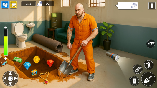 اسکرین شات 5 برنامه Prison Escape JailBreak Game