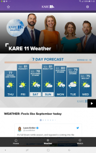 اسکرین شات برنامه KARE 11 News 6