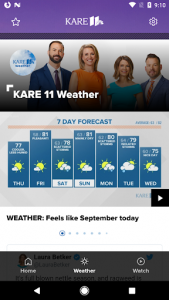 اسکرین شات برنامه KARE 11 News 2
