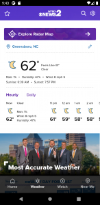 اسکرین شات 2 برنامه Greensboro News from WFMY