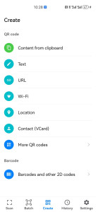 اسکرین شات 4 برنامه Super CodeReader